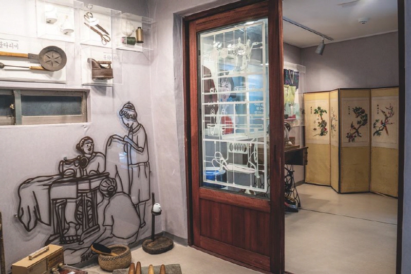 피란생활박물관에서 50~60년대 피란민의 삶을  엿볼 수 있다.