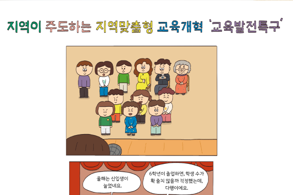 지역이 주도하는 지역맞춤형 교육개혁 '교육발전특구'