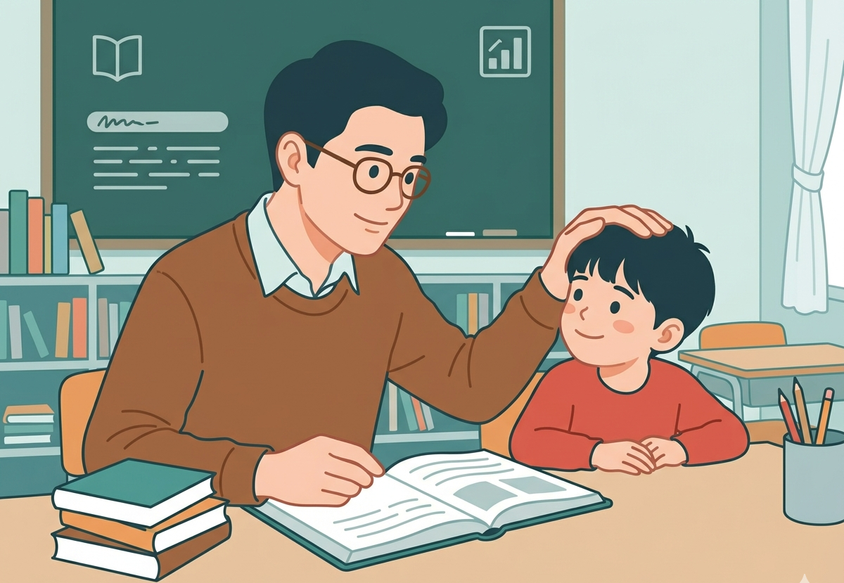 연예인 같은 선생님을 꿈꾸던 새내기, 아빠가 되어 다시 배운 교실