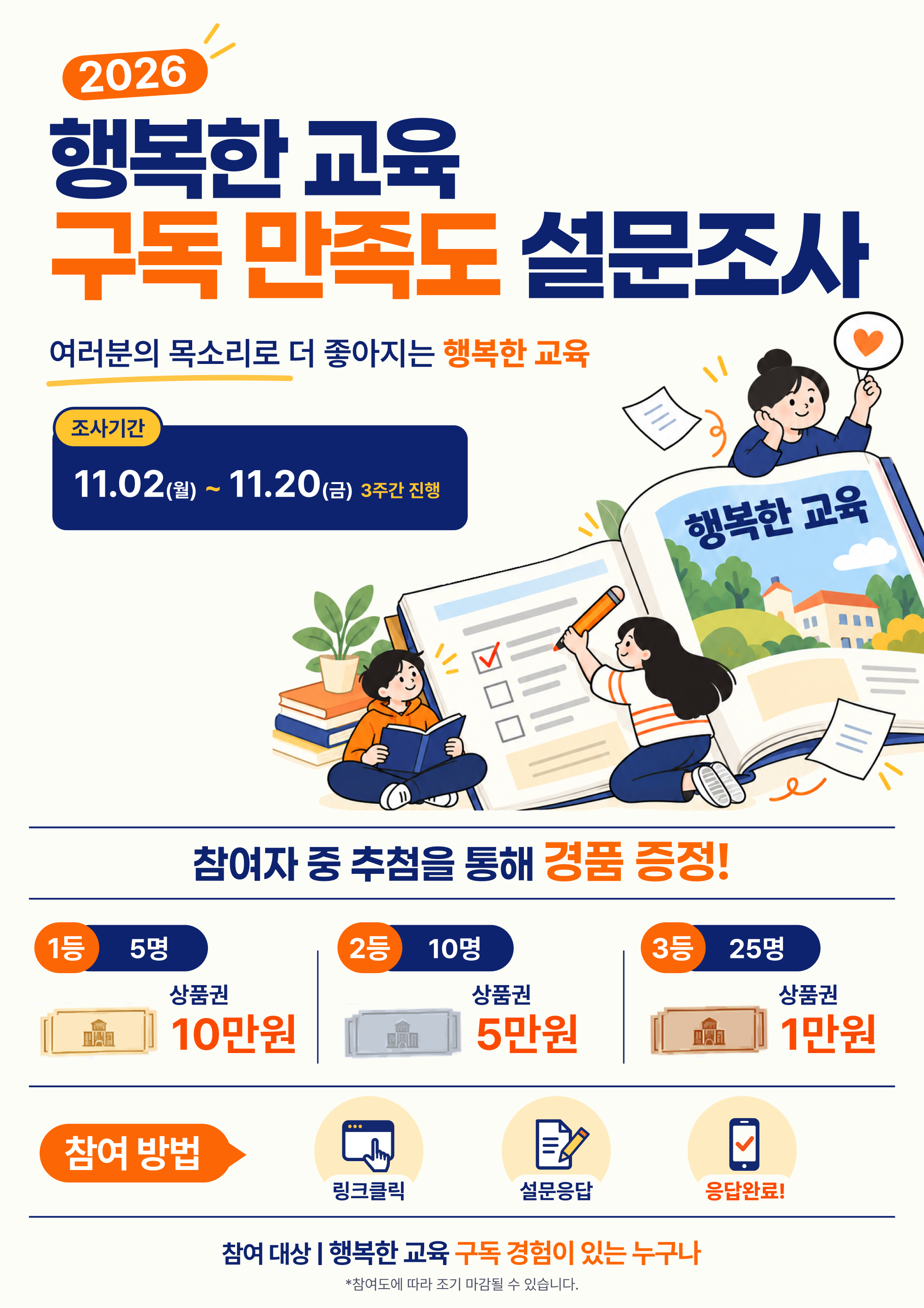 2026 행복한교육 구독만족도 설문조사